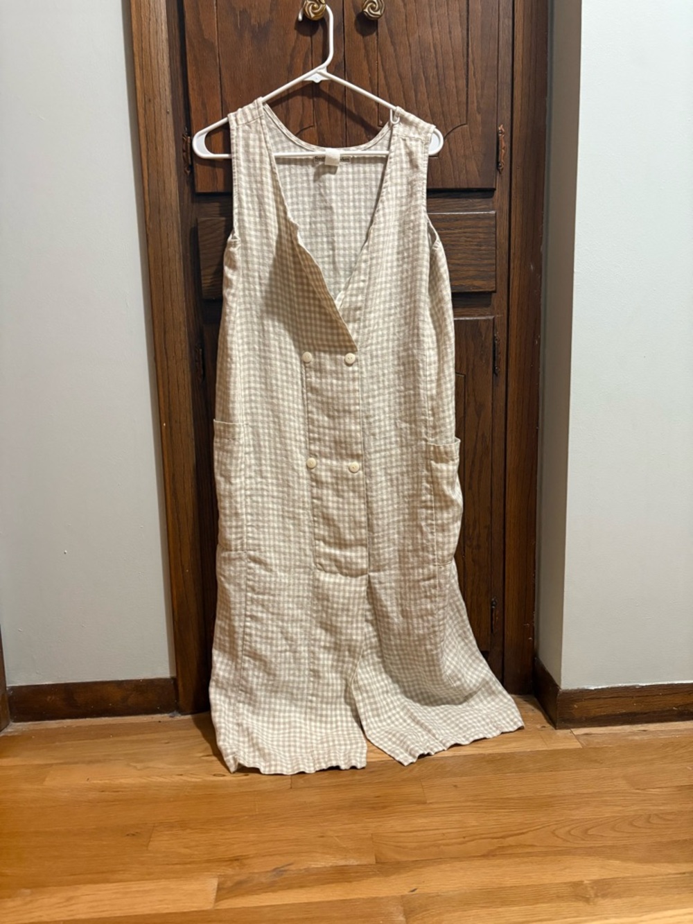 Vintage 100% Linen Smith and Hawken Dress
